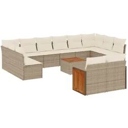 vidaXL, Gartenlounge, Antweiler (Mit Tisch)