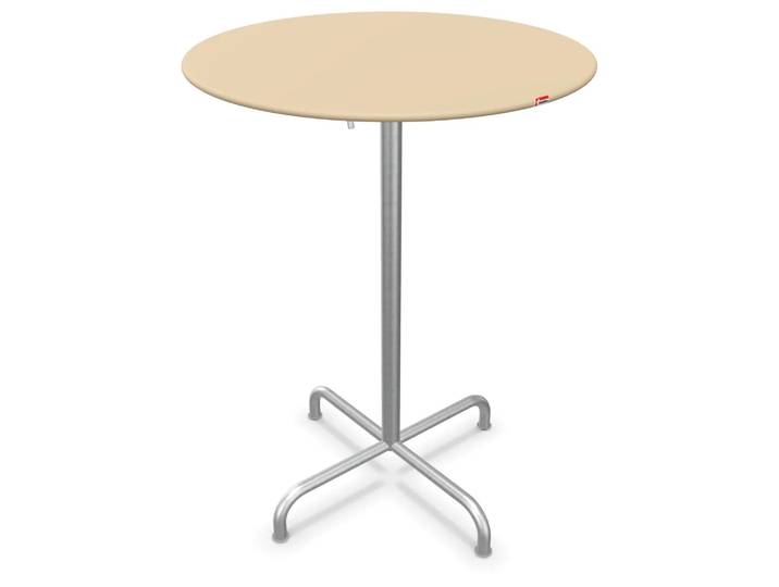 Metall-Stehtisch Rigi Rund Feuerverzinkt von Schaffner / Farbe: Pastellbraun / Grösse: x cm