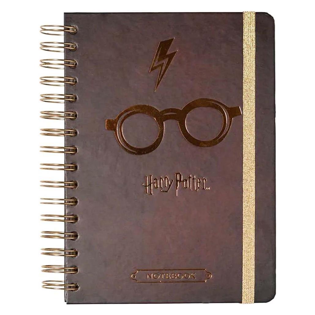 TH Products Notizbuch Harry Potter A5, Blanko, Braun (A5, Blanko, Harter Einband) (CTFBA50020)