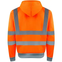Korntex,  Hi-Vis Zipper Hoody (L)