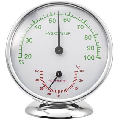 Renkforce 6510 Alu Thermo-/Hygrometer Aluminium 6510 Alu