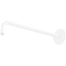 Steinberg Serie 100 Brausearm, 450 mm, rund, mit verstärkter Wandhalterung, 1007910W, Farbe: Mattweiß