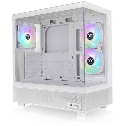 Thermaltake View 270 Plus TG ARGB Snow Midi Tower ohne Netzteil weiss