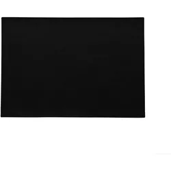 Tischset BLACK (LBH 46x33x0,20 cm) - schwarz - LBH 46x33x0,20 cm