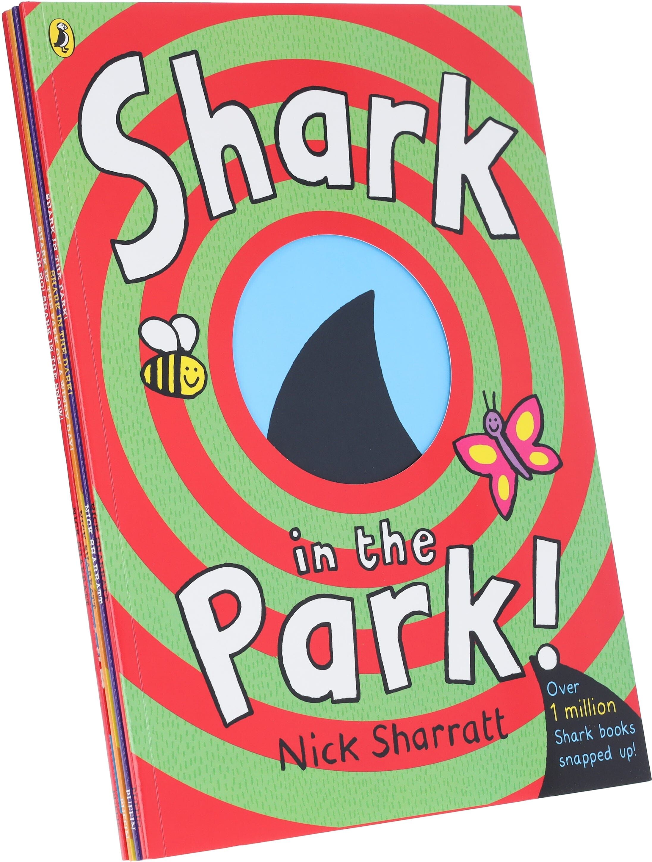 Shark In The Park Series by Nick Sharratt Illustrated 4 Books Collection Set - Ages 2+ - Paperback Penguin Random House