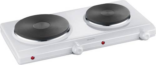 Severin DK 1042 1042-000 Doppel-Kochplatte 2 getrennte Temperaturregler