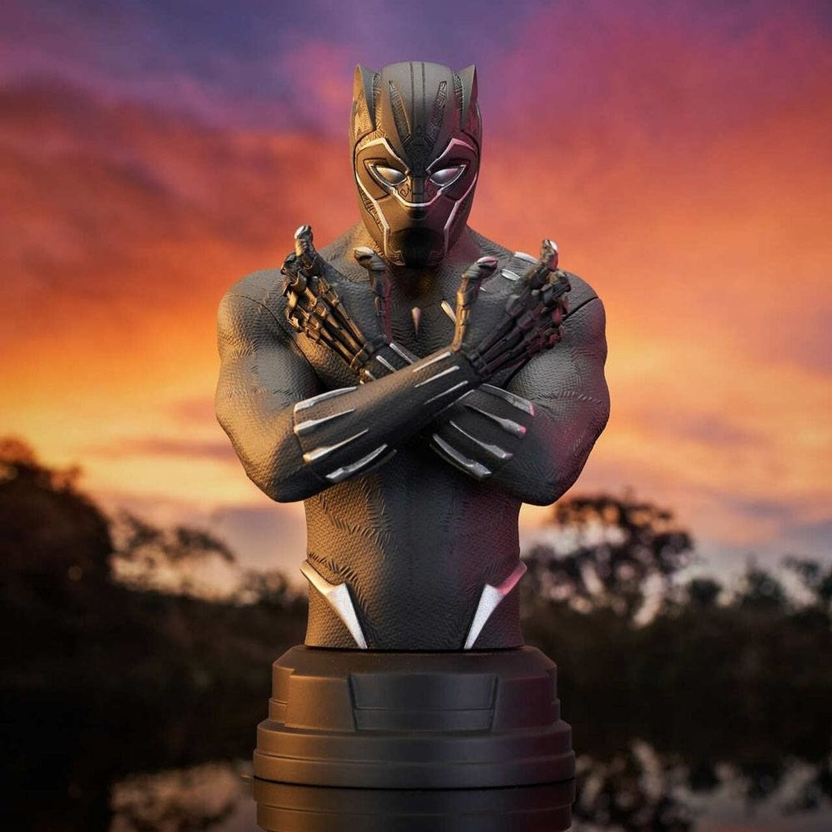 Gentle Giant Avengers Endgame Black Panther Bust 1/6 tabletop 15 cm