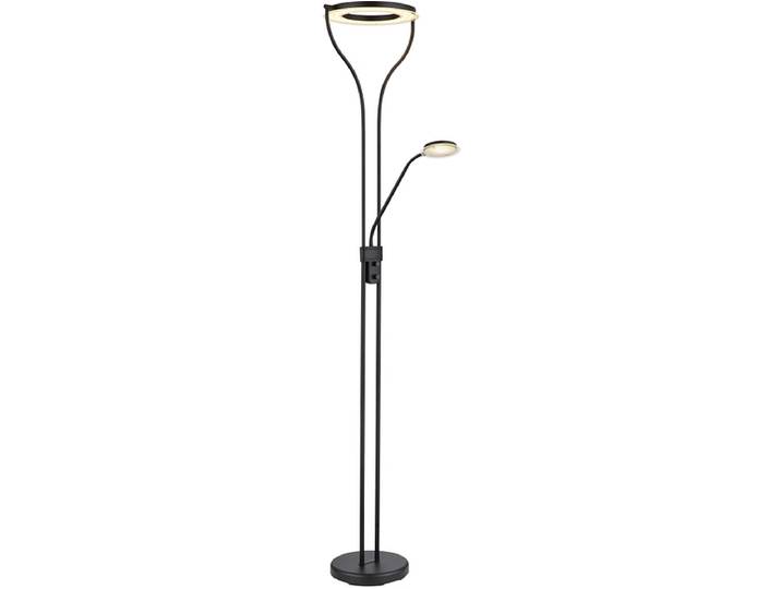 Stehlampe LED EBRO variable Intensität 194cm 4W schwarz