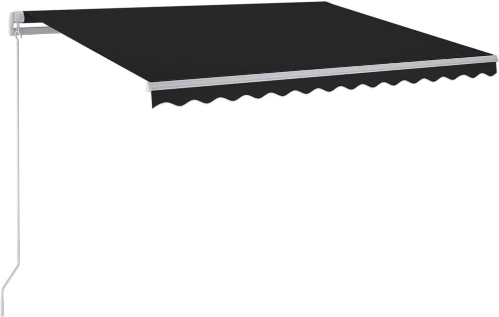 Dakota Fields 400cm W x 300cm D Retractable Anthracite 400cm W X 300cm D