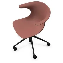 Infiniti Drehstuhl Loop 5 Star Kunststoff Rot