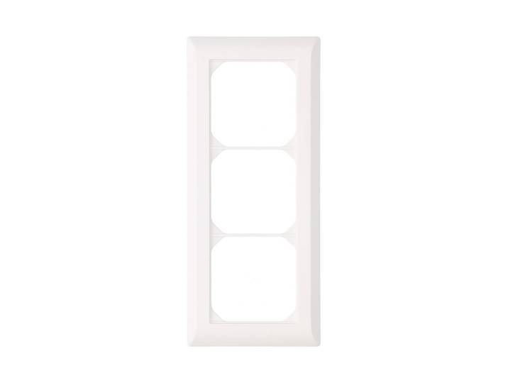 Hager Abdeckrahmen Gr.3x1 UP Hager weiss