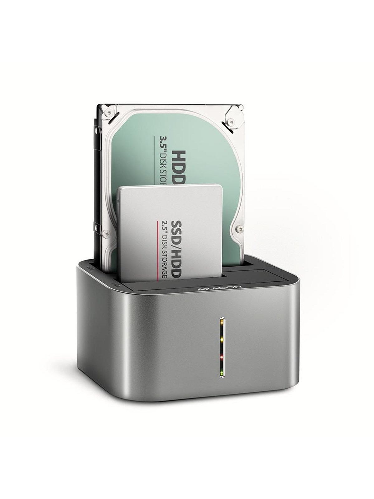 AXAGON Superpeed USB-C Dual HDD/SSD Dockingstation mit Klonfunktion