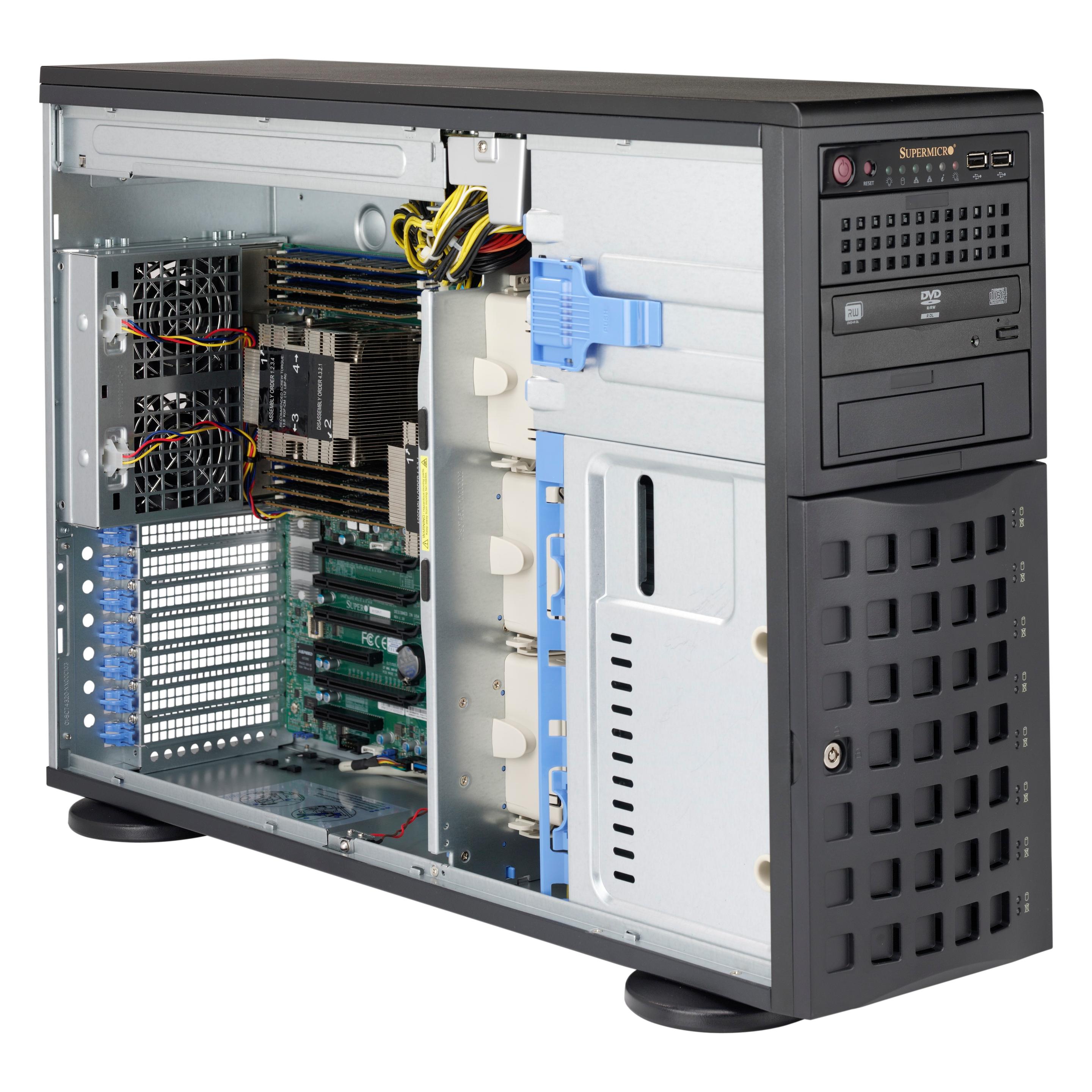 Supermicro SC745 BAC-R1K23B-SQ (CSE-745BAC-R1K23B-SQ)