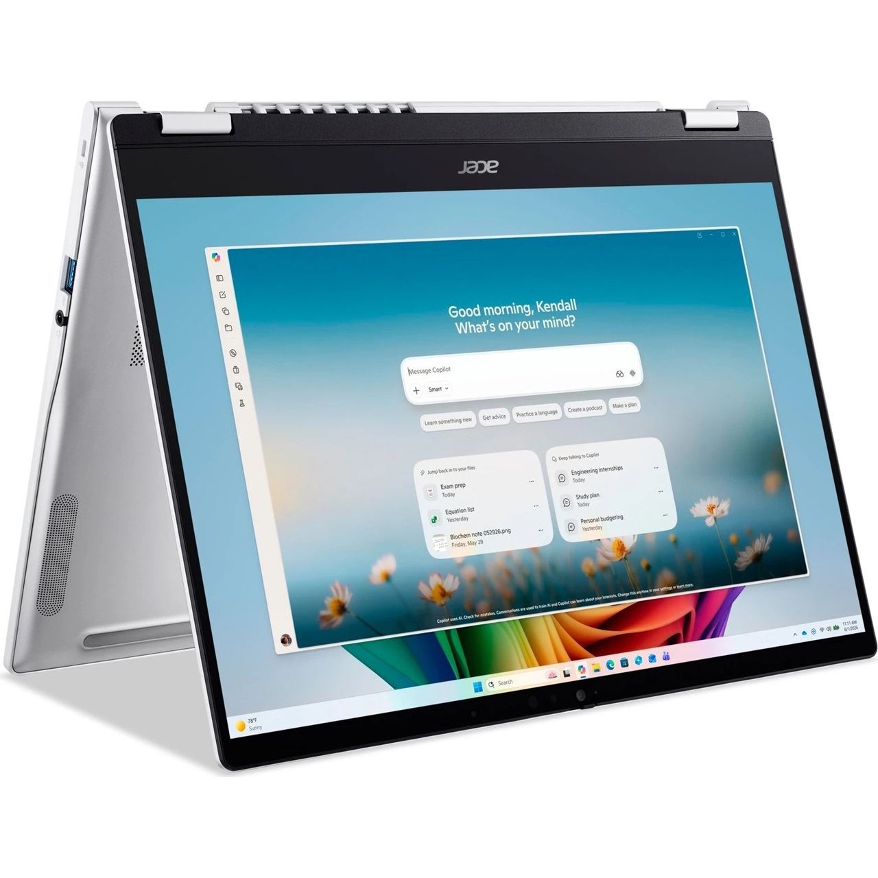 14" (35,56cm) Acer Swift Spin 14 U7-355 16/512 W11H