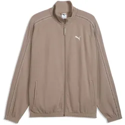 PUMA Class Relaxed Material Sweatjacke Herren 81 - mouse gray XL