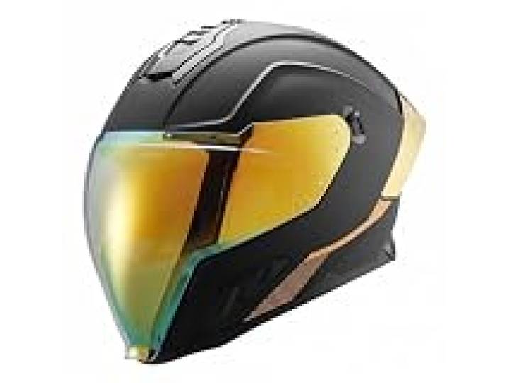 VEVOR Casque Intégral Taille M, Casque de Moto Homologué Dot et ECE, Protection pour Motocross Moto de Route Trajets Quotidiens Voyage, Double Visière Solaire et Transparente, Léger et Confortable
