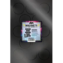 AK Vorgeschnittene Magnete - Rund 55mm