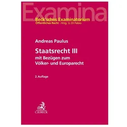 Staatsrecht III, Fachbücher von Andreas Paulus, Paulus Andreas