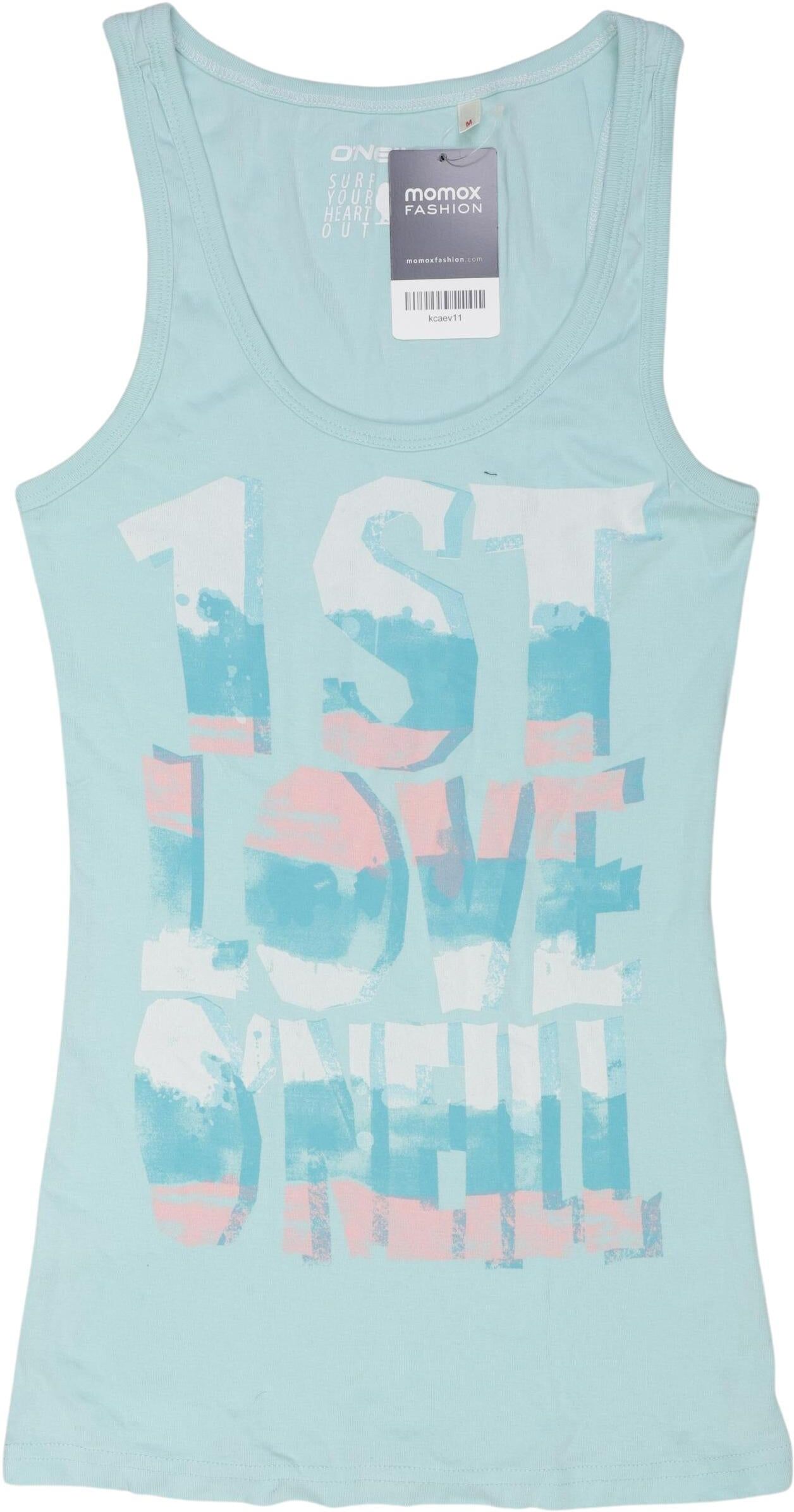 O Neill Damen Top, Hellblau, Gr. M, Baumwolle - Second Hand
