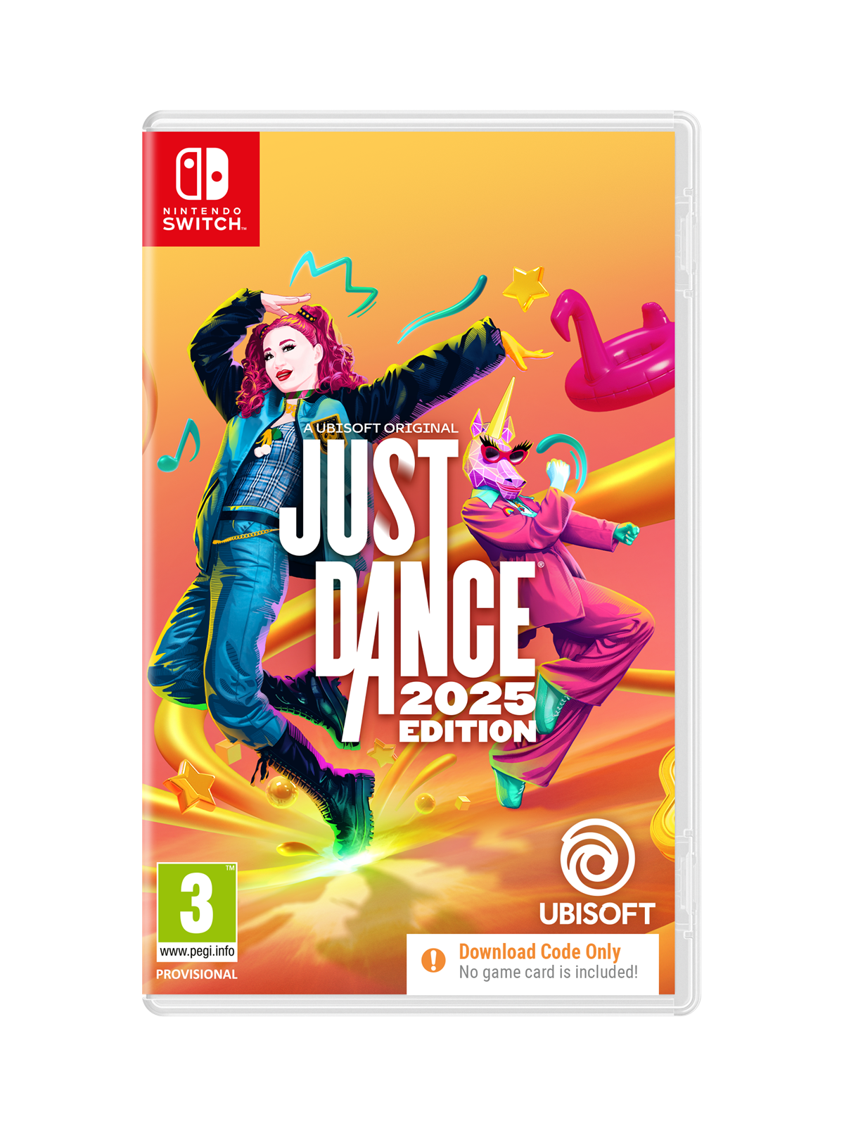 Just Dance 2025 Edition (Code in a Box) - Nintendo Switch - Musik - PEGI 3