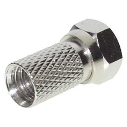 Shiverpeaks -BASIC-S--F-Stecker 7,2, mit Dichtungsring, mit grosser Mutter (Antennenkabel) (BS85010-R)