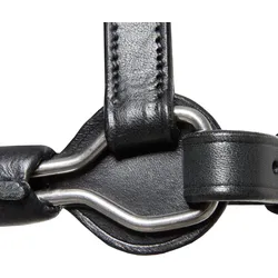 Kieffer Kappzaum Ultrasoft - schwarz - Warmblut
