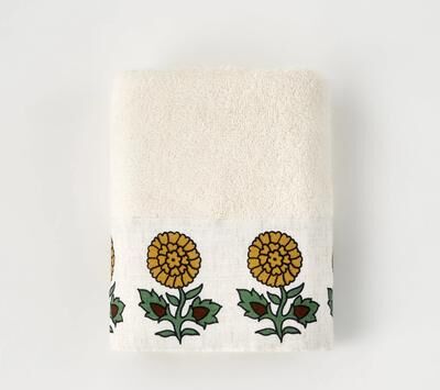 Bella Maison Indian Patterned Cotton Hand Towel (Set of 2)