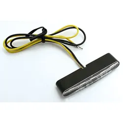 HIGHSIDER pro Stripe LED Indicator-Module Gehäuse Schwarz / Linse Klar (Paar), Vorn & Hinten
