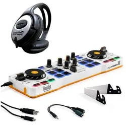 Hercules DJ Control Mix Controller mit Kopfhörer, DJ Controller