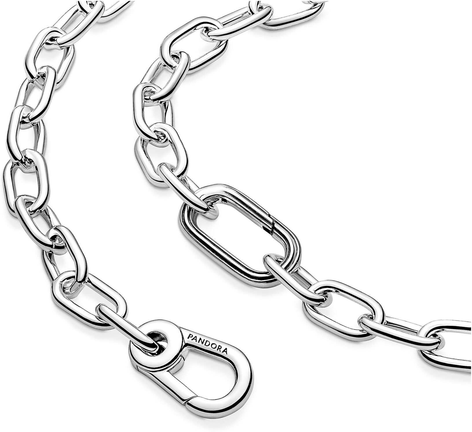 Pandora Me hopeinen lenkkikaulakoru 50cm 399685C00-50