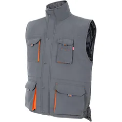 Velilla, Warnweste, Gepolsterte Sicherheitsweste mit vielen Taschen