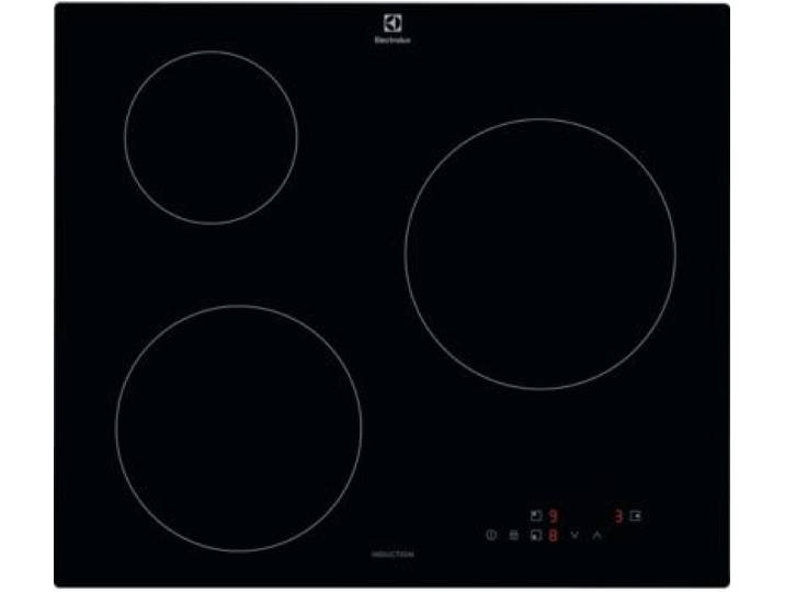 Electrolux - Plaque Induction Eib60320ck - 3 Foyers Noir 60cm