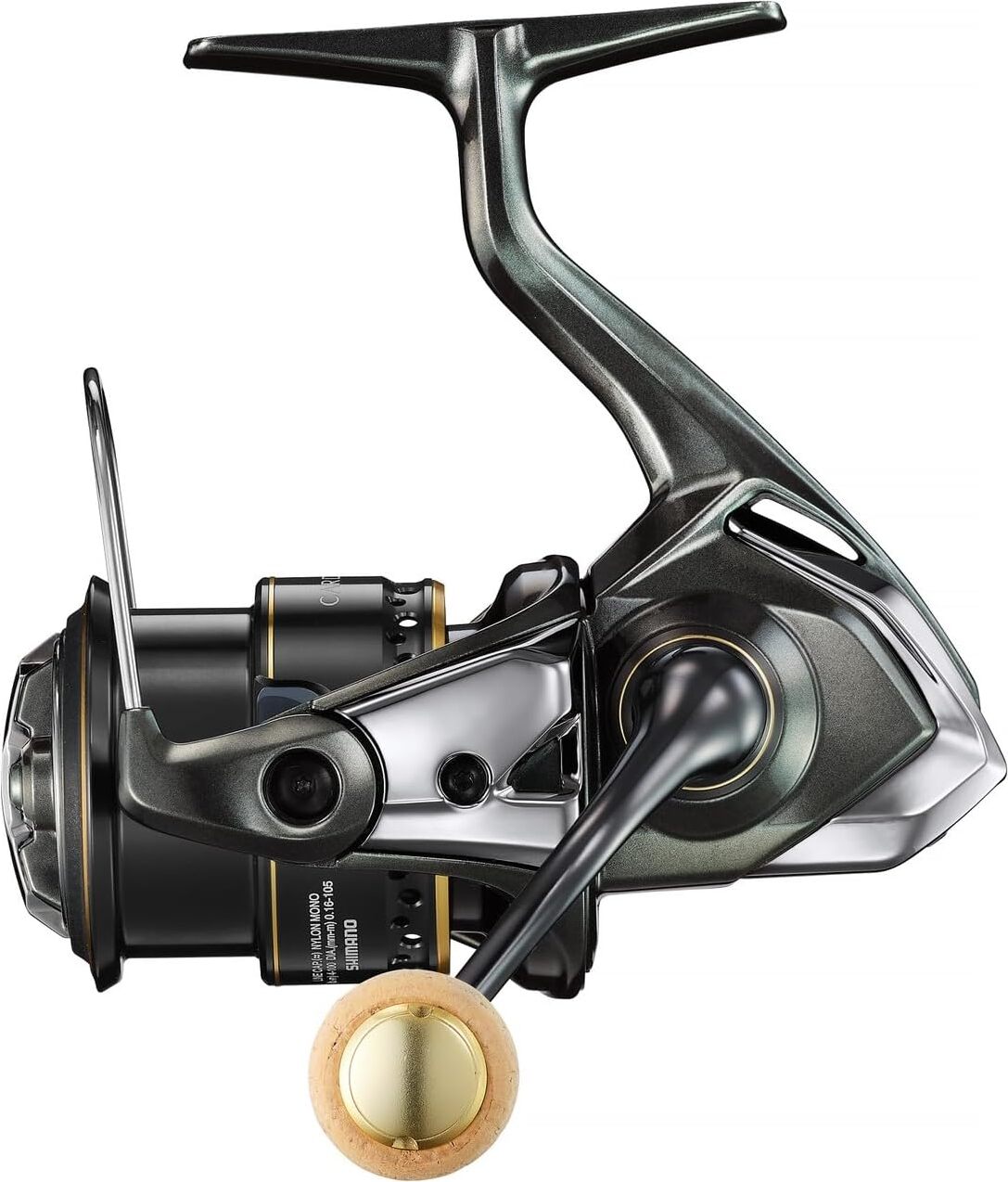 SHIMANO Cardiff XR, C2000S, Beidhändig, Spinning Angelrolle, Frontbremse, CDFXRC2000S