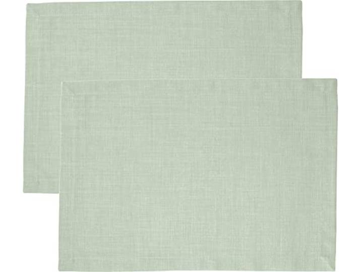 Sander Tischset Loft 2er-Pack fleckabweisend lindgrün Größe 35x50 cm
