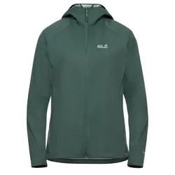 Jack Wolfskin Damen Skyvail Softshelljacke - XL - sago palm