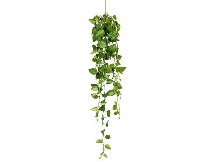 Kunstranke CREATIV GREEN Philodendron-Hängezopf , grün, H:95cm, Kunststoff, Kunstpflanzen, Kunstranke