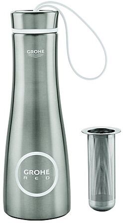 Grohe Red Trinkflasche 409191SD0 450ml, Edelstahl, doppelwandig