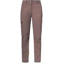 Schöffel, Damen, Outdoorhose, Pants Kitzstein L (34, XS), Violett, Beige