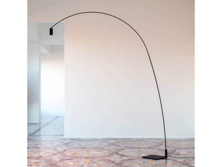 Fox LED-Bogenleuchte, ausrichtbar, mit Dimmer - Nemo Nemo Lighting - Wohnzimmer - Modern - Metall - Einflammig
