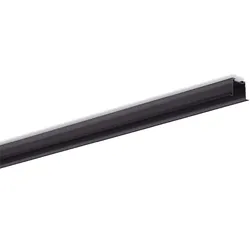 RADIUM Aluminium Flügelprofil (Einbau) MEDIUM WING 40/25.9/B2C2, für 2 LED Strips, Länge 200cm, schwarz RATRPA4221