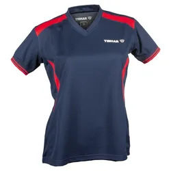 Tibhar Hemd Kosmos Lady marine/rot 44 XL - 44/XL