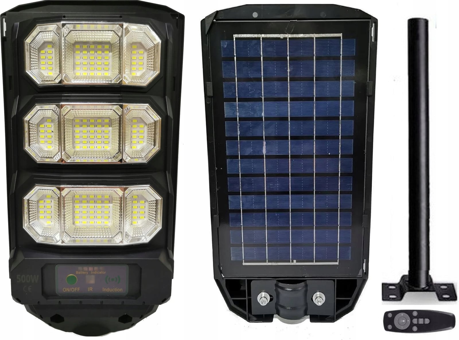 Azaris LED-zonne-straatlamp voor buitengebruik en tuin