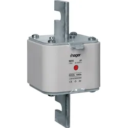 Hager LNH40800SM NH-Sicherungseinsatz NH4 gG 500V 800A Mittekennmelder Grifflasche Spgs.-führend