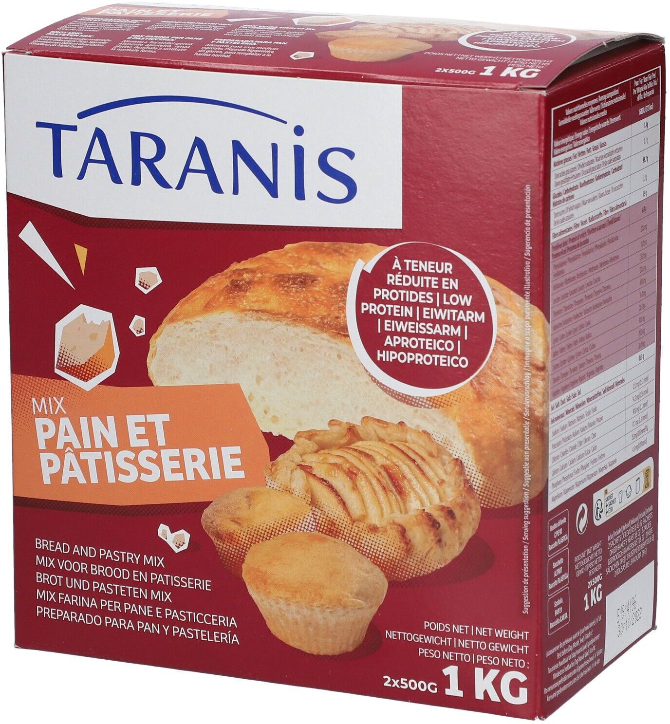 Taranis Mix Brood En Patisserie Poeder 2x500 g Pulver