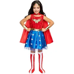 Metamorph Wonder Woman Classic Kostüm für Kinder (122, 128, 134)