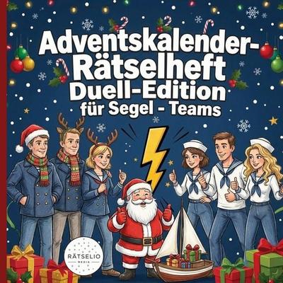 Adventskalender-Rätselheft, Taschenbuch von Rätselio Media, Rätselio Media, 978-3-693-44112-1