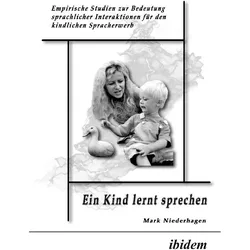 Niederhagen,M.:Ein Kind lernt sprechen, Fachbücher von Mark Niederhagen