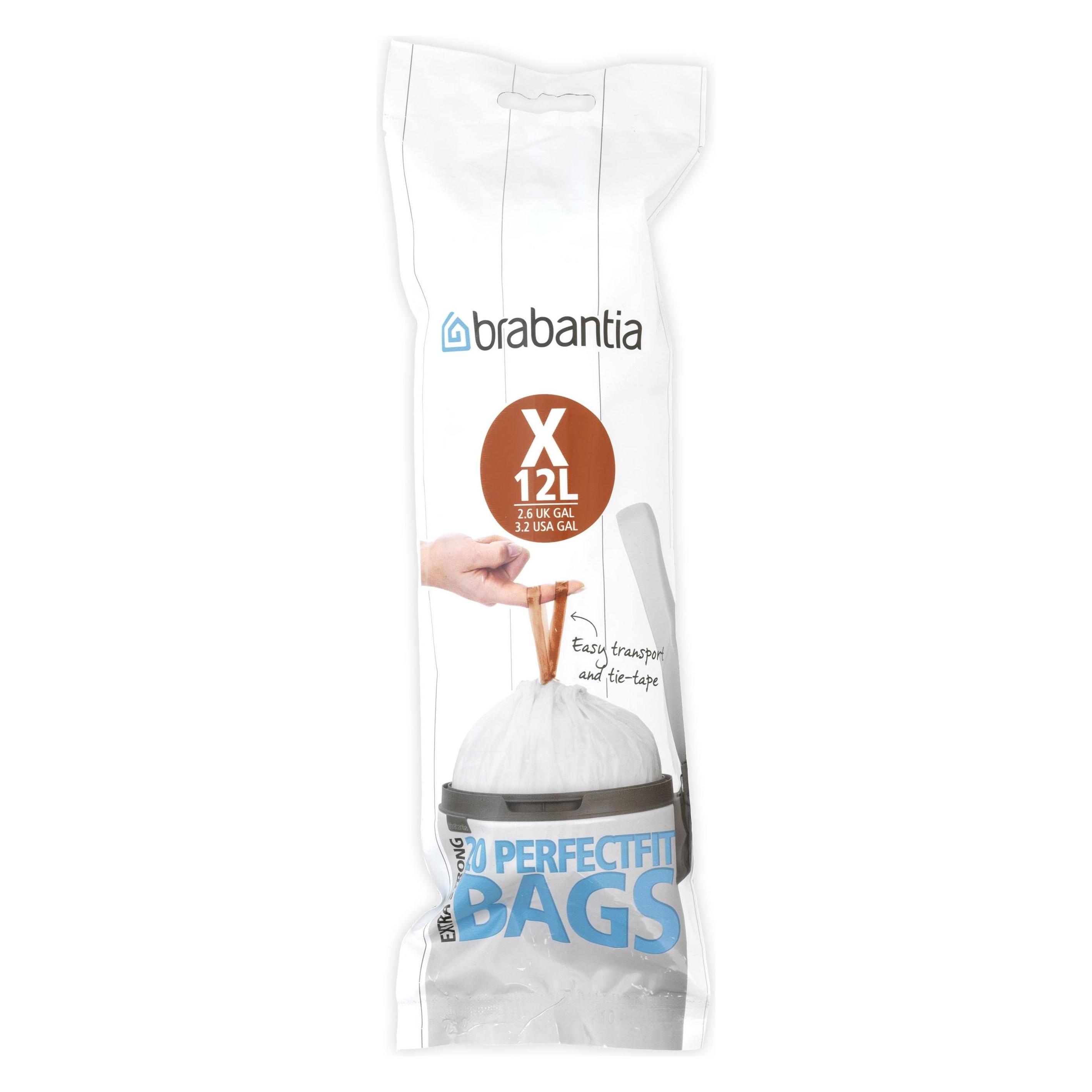 Brabantia PerfectFit Kehrichtsack X12 Liter (20x, 12 l) (116728)