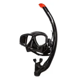 Scubapro Ecco Schnorchel Combo - Erwachsene - Schwarz