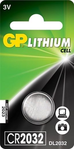 GP CR2032 Lithium 3V batterij - Aluminium